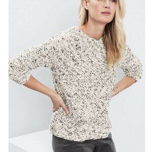 Eileen Fisher - Peruvian Organic Cotton Twist Round Neck Sweater, Large